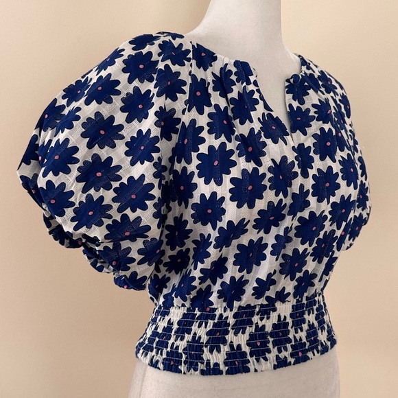 DIANE VON FURSTENBERG
Lucy Top and Pencil Skirt in Daisy Dots Large True Blue - Picture 5 of 12